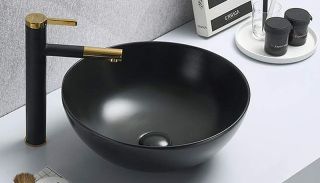 Раковина чаша Velvex 104MB, черный